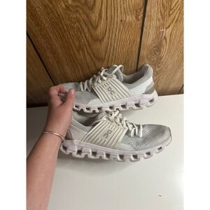 On Cloud Swiss Engineering Women's Sneakers Gray Running Shoes Size 7.5